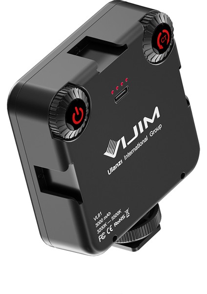 Vıjım Taşınabilir LED Video Işığı Iki Renkli Ayarlanabilir CRI95+ (Yurt Dışından) fiyatları