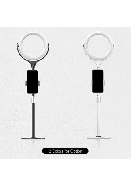 8 Inç LED Halka Işık Seti Videografya ve Fotoğrafçılık Için Ayar 가능 Stand ve Üç Renk Sıcaklığı (Siyah) (Yurt Dışından) fırsatları