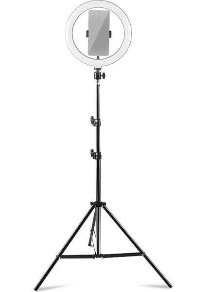 10 Inçlik USB ile Enerjilenebilen 3 Renk Sıcaklığına Sahip Halka Işığı (Yurt Dışından) modelleri