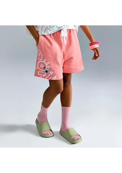 Sheforshe SS23 210217 Kadın Şort Renk:pembe Beden:s/m