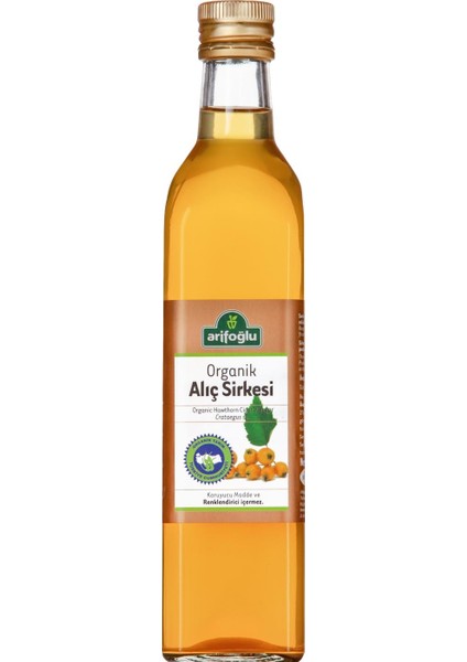 Organik Alıç Sirkesi 500ml