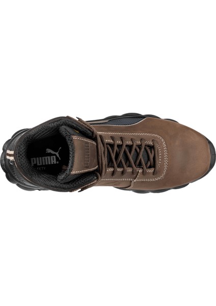 Condor Brown Mid Çelik Burunlu Nubuk Deri Iş Ayakkabısı S3 Src Esd