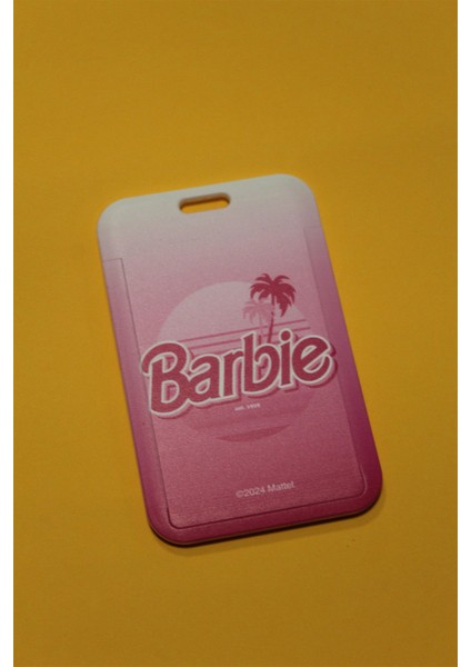Barbie Lisanslı Boncuklu Kartlık