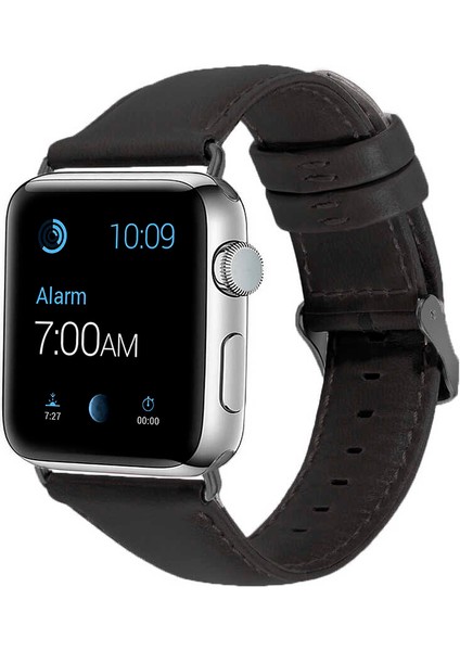 ​​​watch 40MM Uyumlu Luxury Leather Deri Kordon Zore - No7
