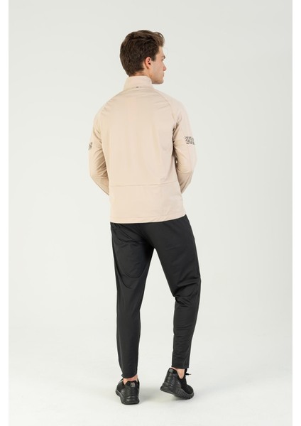 Comfort Erkek Dik Yaka Düz Paça Taş Rengi Eşofman Takımı fiyatları