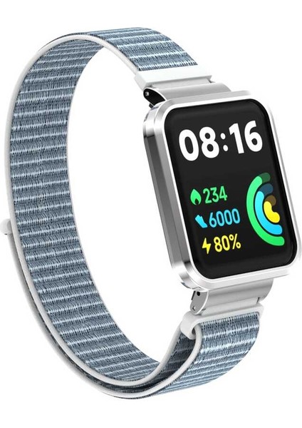 Xiaomi Redmi Watch 2 Lite Uyumlu Krd-61 Hasır Kordon Zore - NO11