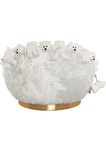 Most Teddy Kids Pro Ayıcıklı Peluş Kumaş Döner Berjer (Evinize Teslim)