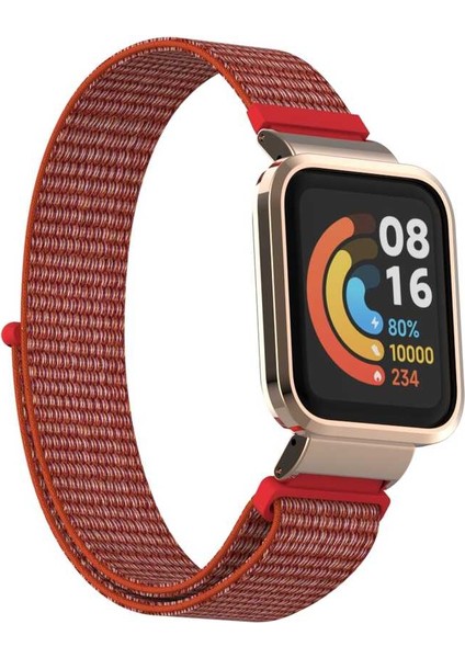 Xiaomi Redmi Watch (Mi Watch Lite) Uyumlu Krd-61 Hasır Kordon Zore - NO18