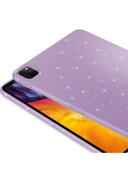 Apple iPad Pro 11 1/2/3/4. Nesil Tablet Kılıfı Işıltılı Parlak Görünüm Koton Case 2018-2022