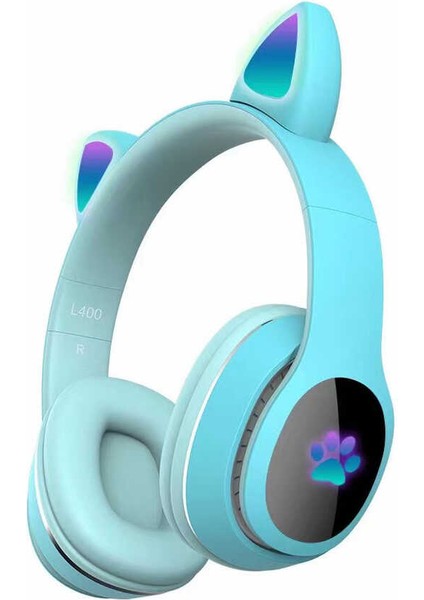 Zore L400 Bluetooth Kulaklık-Mavi
