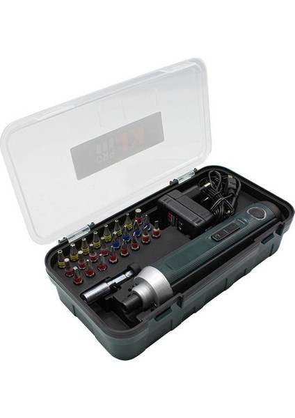 KLNM3820 3.6VOLT /2,0AH Li-Ion Şarjlı Tornavida + 25 Parça Vidalama Ucu
