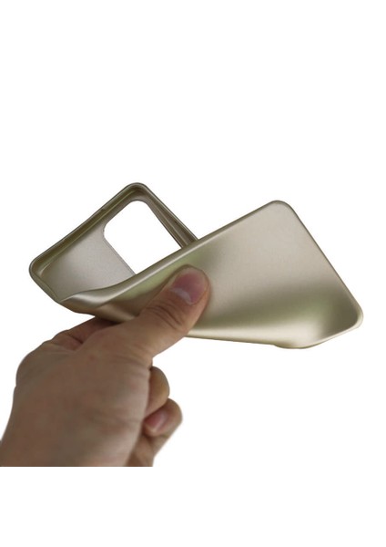 Samsung Galaxy A52 Kılıf Iksp Premier Silikon Kapak-Gold fiyatları