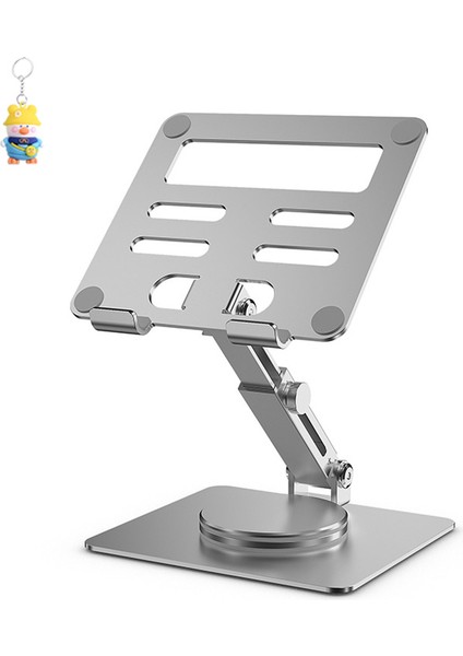 Kaldırma Tablet Standı Alüminyum Alaşımlı Döner Katlanır Bilgisayar Cep Telefonu Destek Standı ipad Masaüstü (Yurt Dışından)