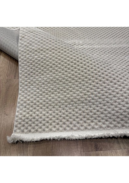 Gusto 1065A Gri Krem Modern Halı