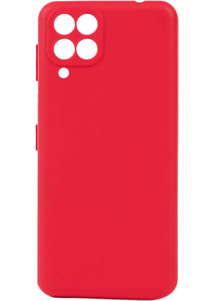 Samsung Galaxy M33 Kılıf Biye Silikon-Kırmızı