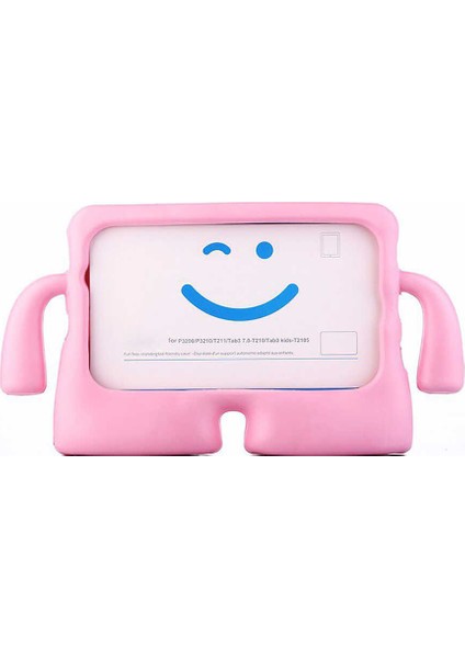 Galaxy Tab A8 10.5 SM-X200 (2021) Uyumlu Zore Ibuy Standlı Tablet Kılıf-Pembe