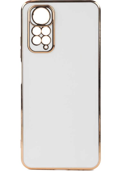 Xiaomi Redmi Note 11S Global Kılıf Iksp Bark Kapak-Beyaz
