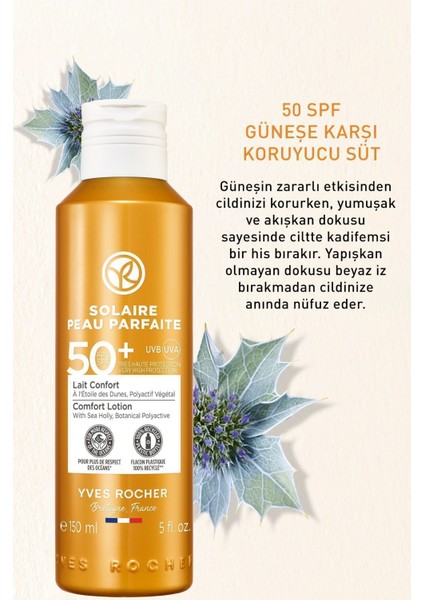 Spf 50 Yüksek Korumalı Yüz & Vücut Güneş Losyonu/solaire Peau Parfaite-150 ml-79530