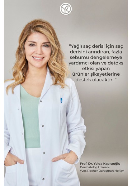 Yağlı Saçlar İçin (Pure Detox) Arındırıcı Şampuan - Vegan-300 ml
