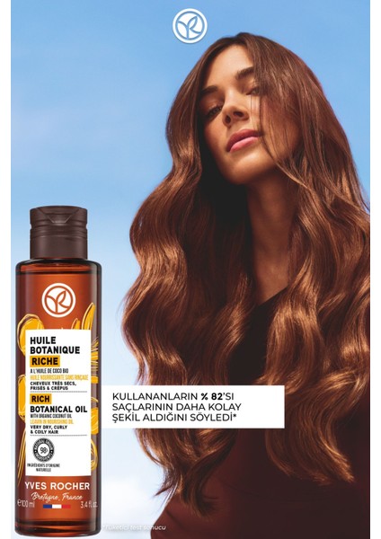 Canlandırıcı (Huile Botanique) Hindistan Cevizi Prebiyotik Bakım Yağı - Vegan-100 ml