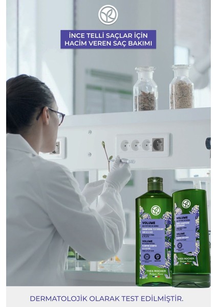 İnce Telli Saçlar İçin (Volume) Hacim Veren Şampuan - Vegan-300 ml