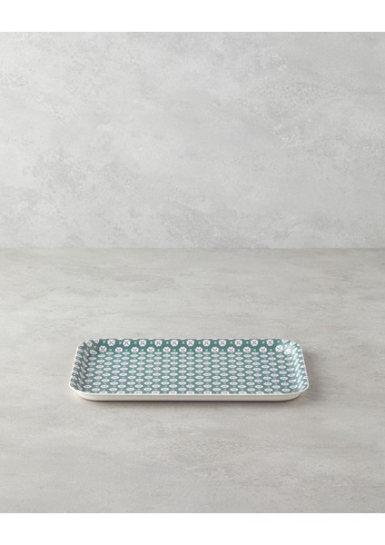 Verdant Melamin Kaydırmaz Tepsi 20X28,5 cm Yeşil fiyatları