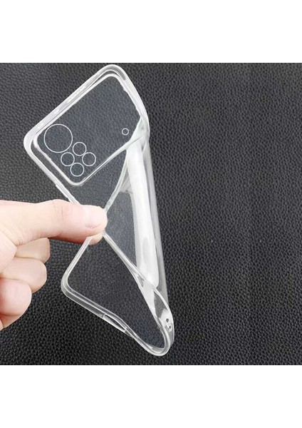 Xiaomi Poco M4 Pro 4g Kılıf Iksp Süper Silikon Kapak-Renksiz fiyatları