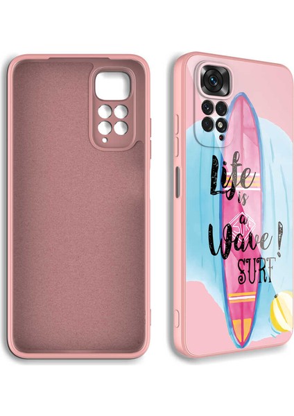 Xiaomi Redmi Note 11S Global Kılıf Kamera Korumalı Desenli Sert Silikon Iksp Epoksi Kapak-No4