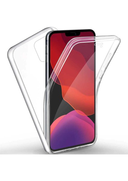 Apple iPhone 12 Pro Kılıf Iksp Enjoy Kapak-Renksiz