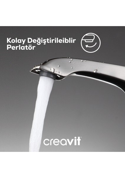 Avangart Banyo Armatürü Altın