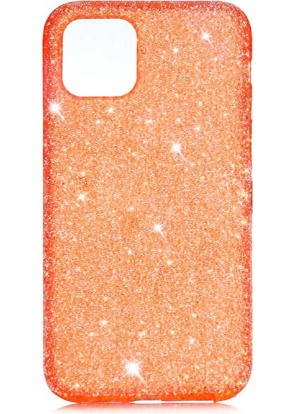 iPhone 11 Pro Max Uyumlu ​​​iksp Eni Kapak-Turuncu