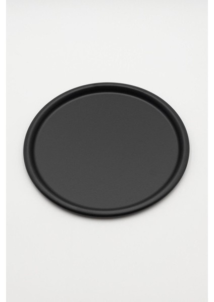 Siyah Sunum Tepsi Dekoratif ve Şık Black Servis Tepsisi