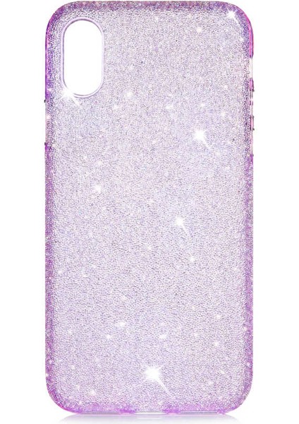 iPhone x Uyumlu ​​​iksp Eni Kapak-Mor