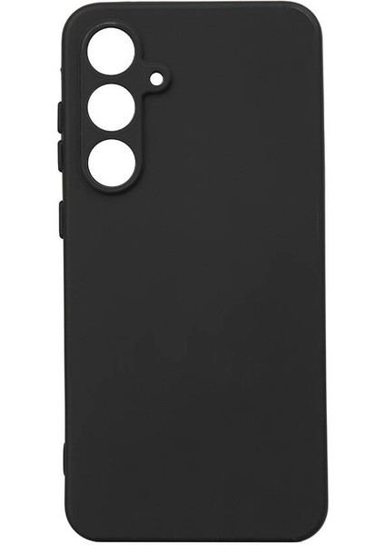 Samsung Galaxy S24 Fe Kılıf Biye Silikon-Siyah-Siyah