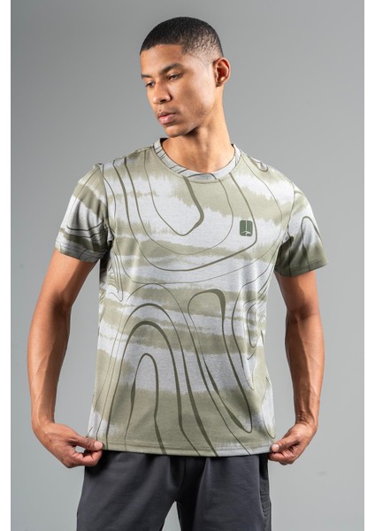 Regular Erkek Bisiklet Yaka T-shirt