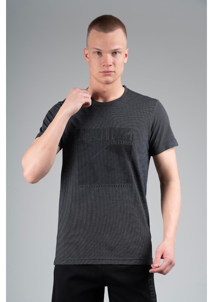 Regular Erkek Bisiklet Yaka Siyah T-shirt indirimleri