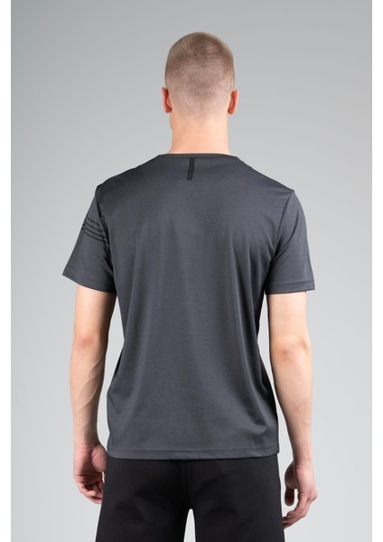 Regular Erkek Bisiklet Yaka Siyahmelanj T-shirt fiyatları