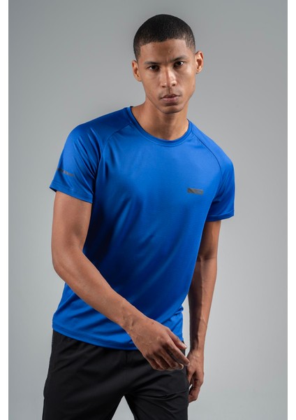 Regular Erkek Bisiklet Yaka Saks T-shirt fiyatları