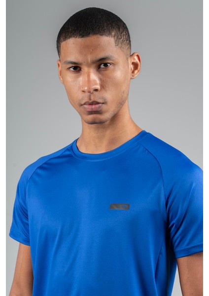 Regular Erkek Bisiklet Yaka Saks T-shirt modelleri