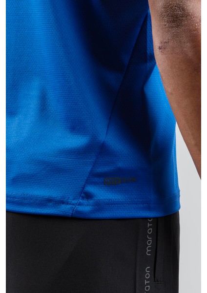 Regular Erkek Bisiklet Yaka Saks T-shirt fırsatları