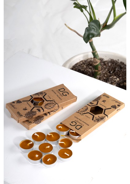 Balmumu Tealight Mum 10 Adet modelleri