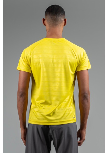 Regular Erkek Bisiklet Yaka Sarı T-shirt fiyatları