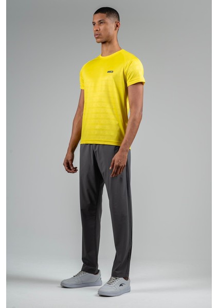 Regular Erkek Bisiklet Yaka Sarı T-shirt indirimleri