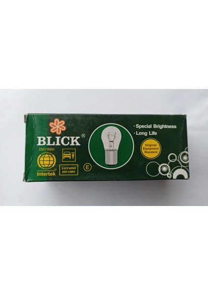 24V 93 Ampul 21W Turuncu (Düz Tırnak) Blıck A2467M BA15S 10 Adet modelleri
