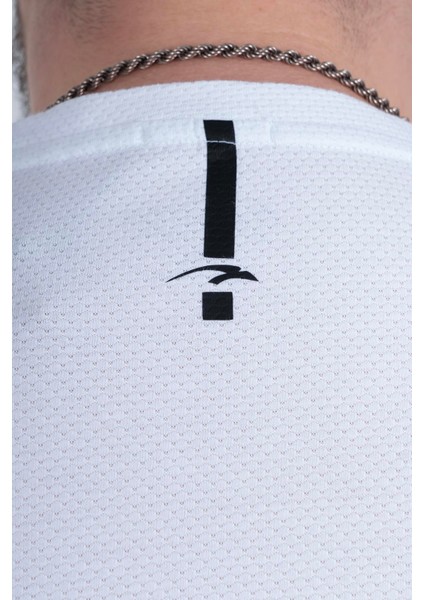 Büyük Beden Erkek Bisiklet Yaka Beyaz T-shirt modelleri