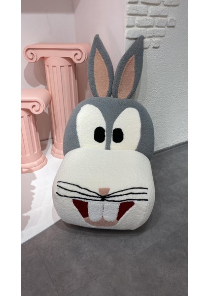 Most Buggs Bunny Karakter Berjer 1. Sınıf Teddy Kumaş Gürgen Ağaç (Evinize Teslim)