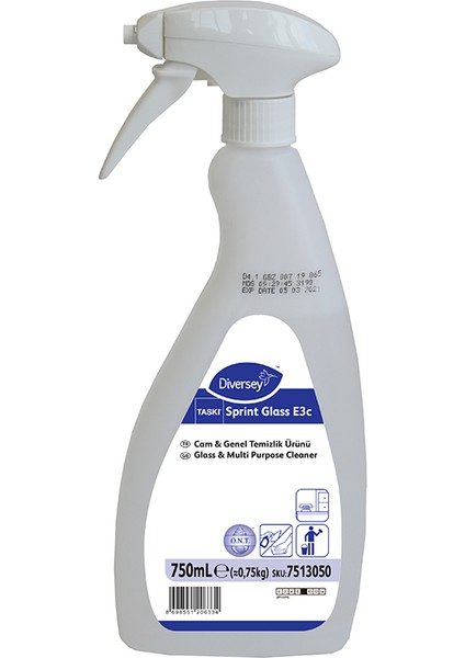 Taski Sprint Glass E3C Cam Temizleme Ürünü 6 x 750 ml