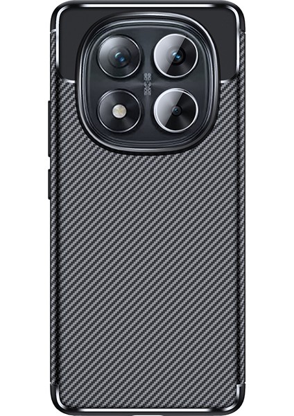 Xiaomi Poco X7 Uyumlu Kılıf Iksp Negro Silikon Kapak-Siyah