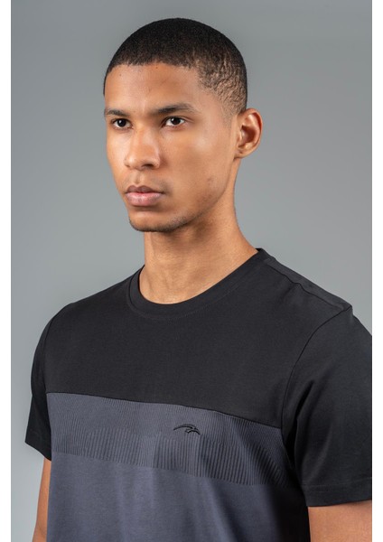 Comfort Erkek Bisiklet Yaka Siyah- T-shirt modelleri