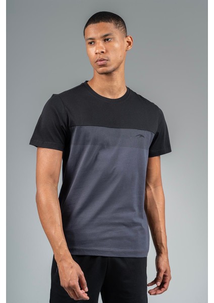 Comfort Erkek Bisiklet Yaka Siyah- T-shirt indirimleri